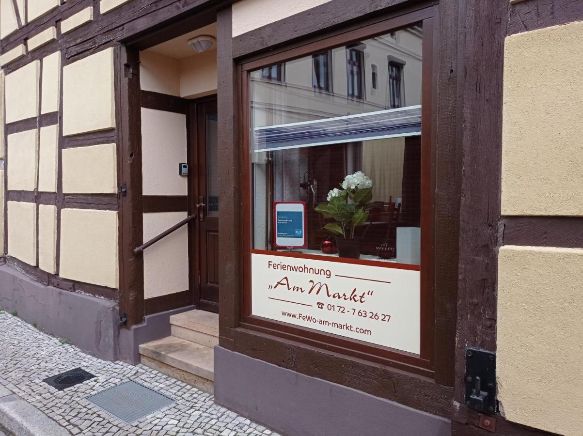 Ferienwohnung Am Markt Tangermünde Esterno foto
